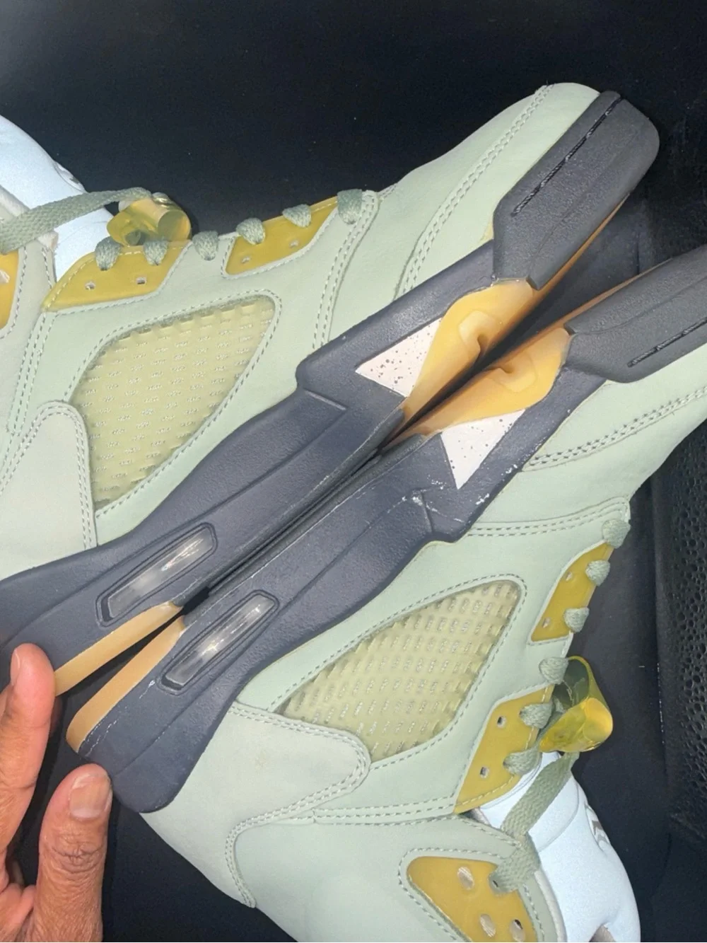Size 9.5 - Jordan 5 JADE HORIZON 2022, DC7501-300, Clean, With OG Box, Good